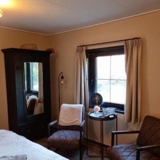 Luxe Gastenkamer Met Living En Keuken Bij Friezen Paarden Stal Pellendijk Westendorp Exteriér fotografie